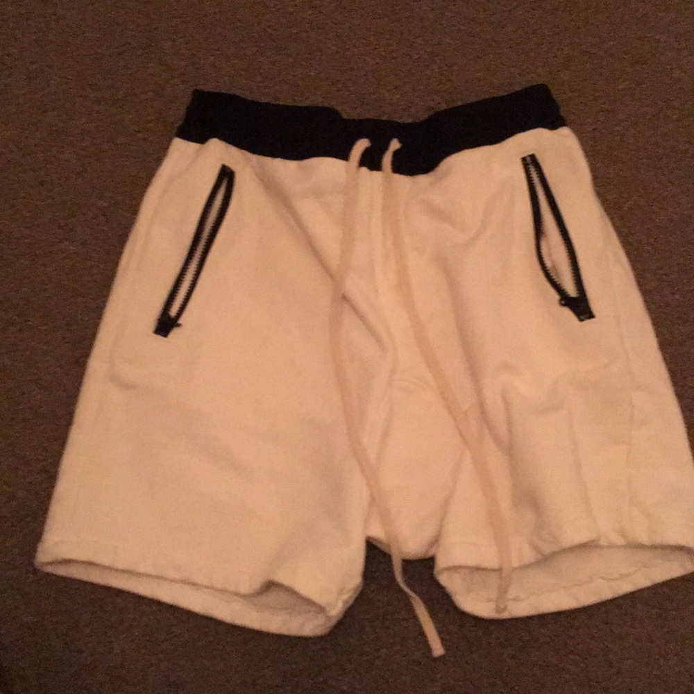 Fear of god white shorts